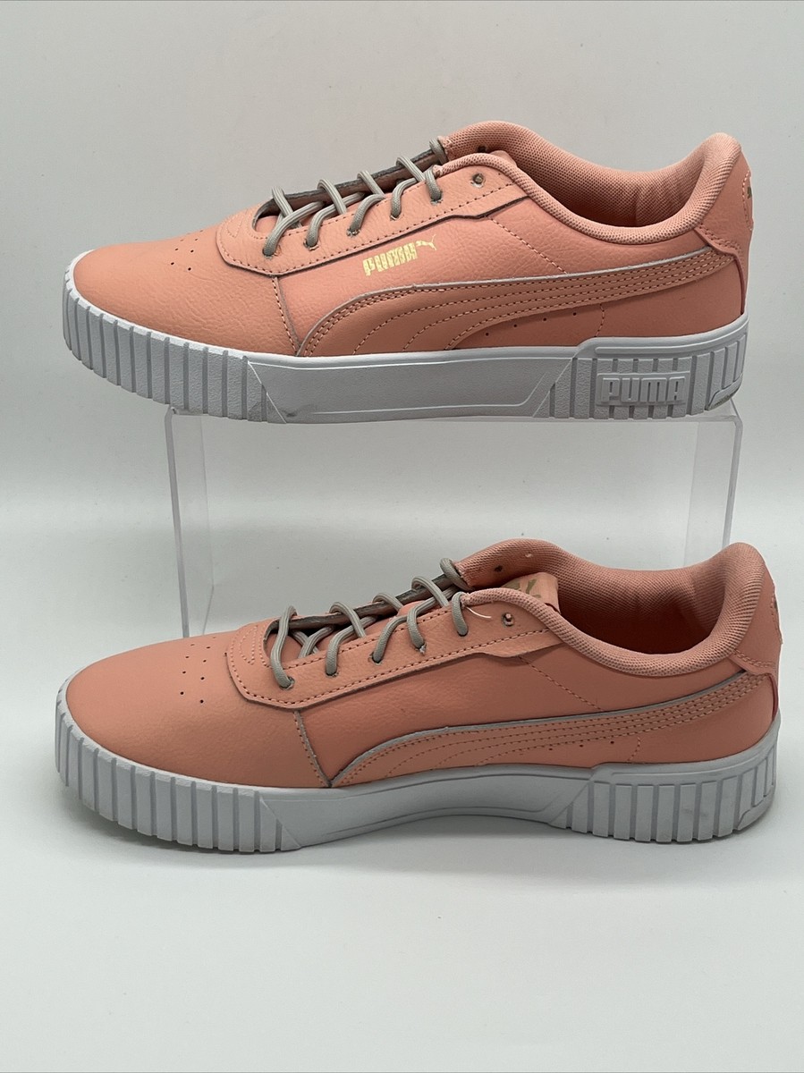 ☆Carina☆ Puma Carina 2.0 Poppy Pink / Gold / White - Women's 9.5 (385849 17