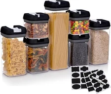 Cheer Collection 7 Piece Food Storage Container Set