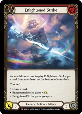 その他 Flesh and Blood Enlightened Strike Enlightened Strike | Welcome to Rathe | Flesh and Blood | eBay