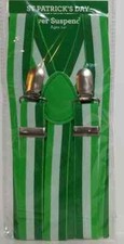 Way To Celebrate St Patrick Day Cover Suspenders Age 14 LOC TUB-SP LOC TUB G7 