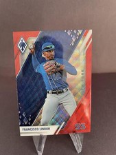 2022 Panini Chronicles #23 Francisco Lindor Phoenix Ruby Wave #/199