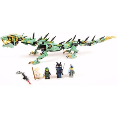 LEGO NINJAGO Movie Green Ninja Mech Dragon 70612 Ninja Toy with Dragon ...