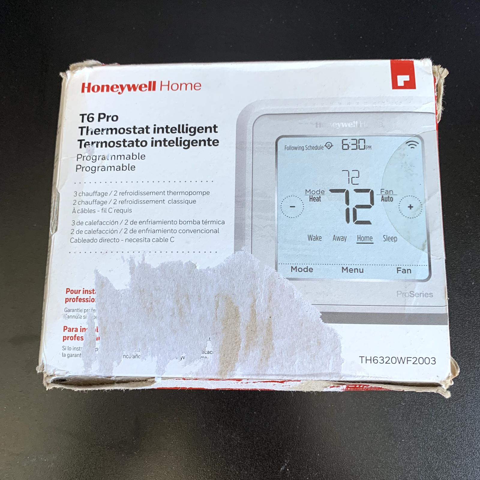Honeywell T6 Pro Smart Programmable Thermostat (TH6320WF2003)
