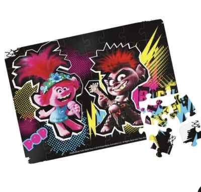 Trolls World Tour 48-Piece Jigsaw Puzzle in Tube | eBay