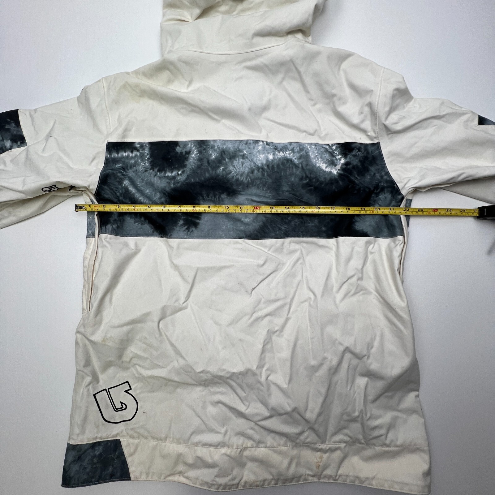 Mens Burton Dryride The white Collection Snowboard jacket Size L
