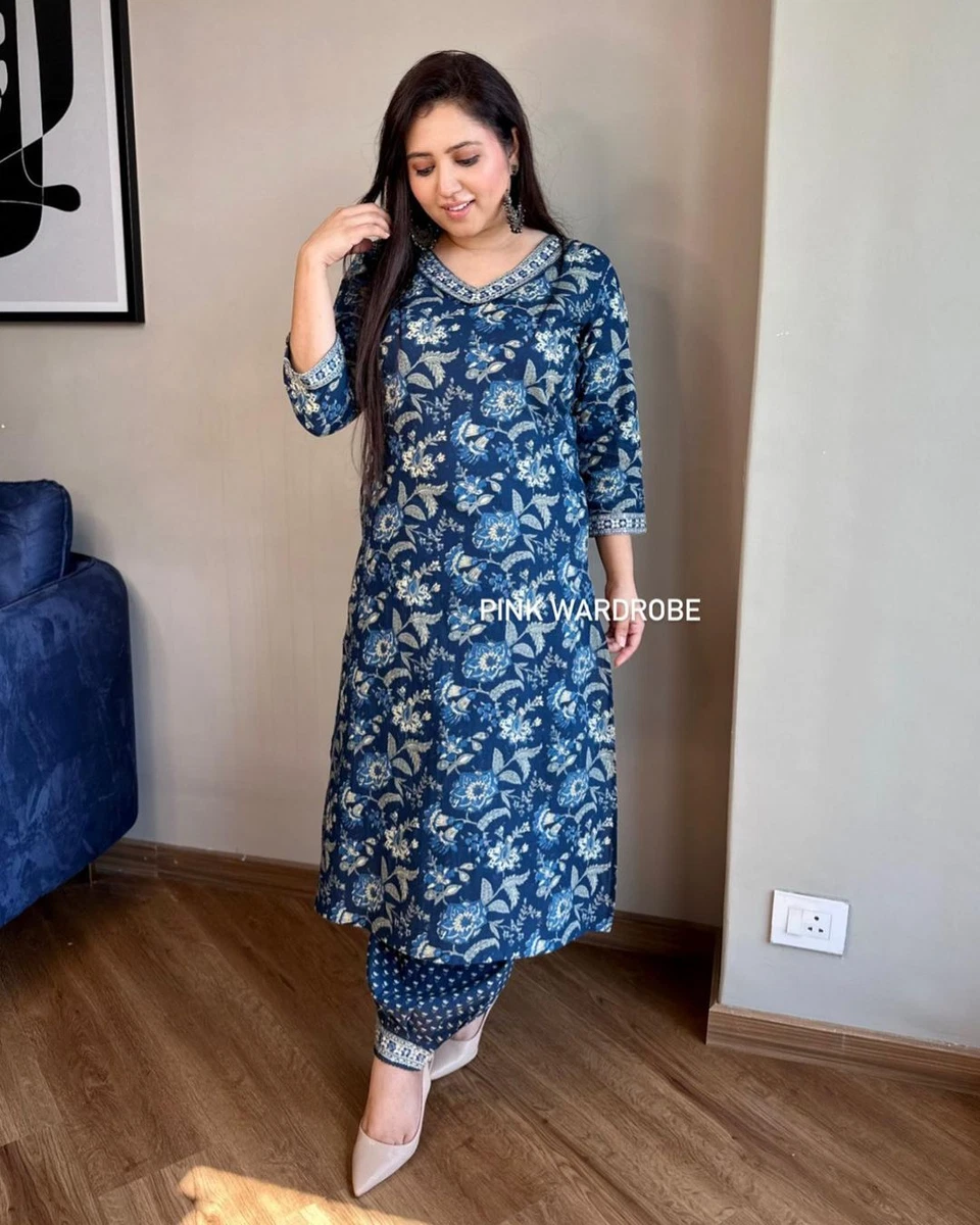 🛍 Kurtis under 500/- 🟣 Dailywear/ office wear/ casual wear kurtis teamed  with our best seller lucknowi pants 🟣 Shop our budget k... | Instagram