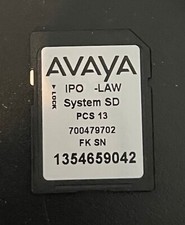 Avaya IP Office 500 V2 SD Card 8.1 T1 PRI Essential Edition Voicemail