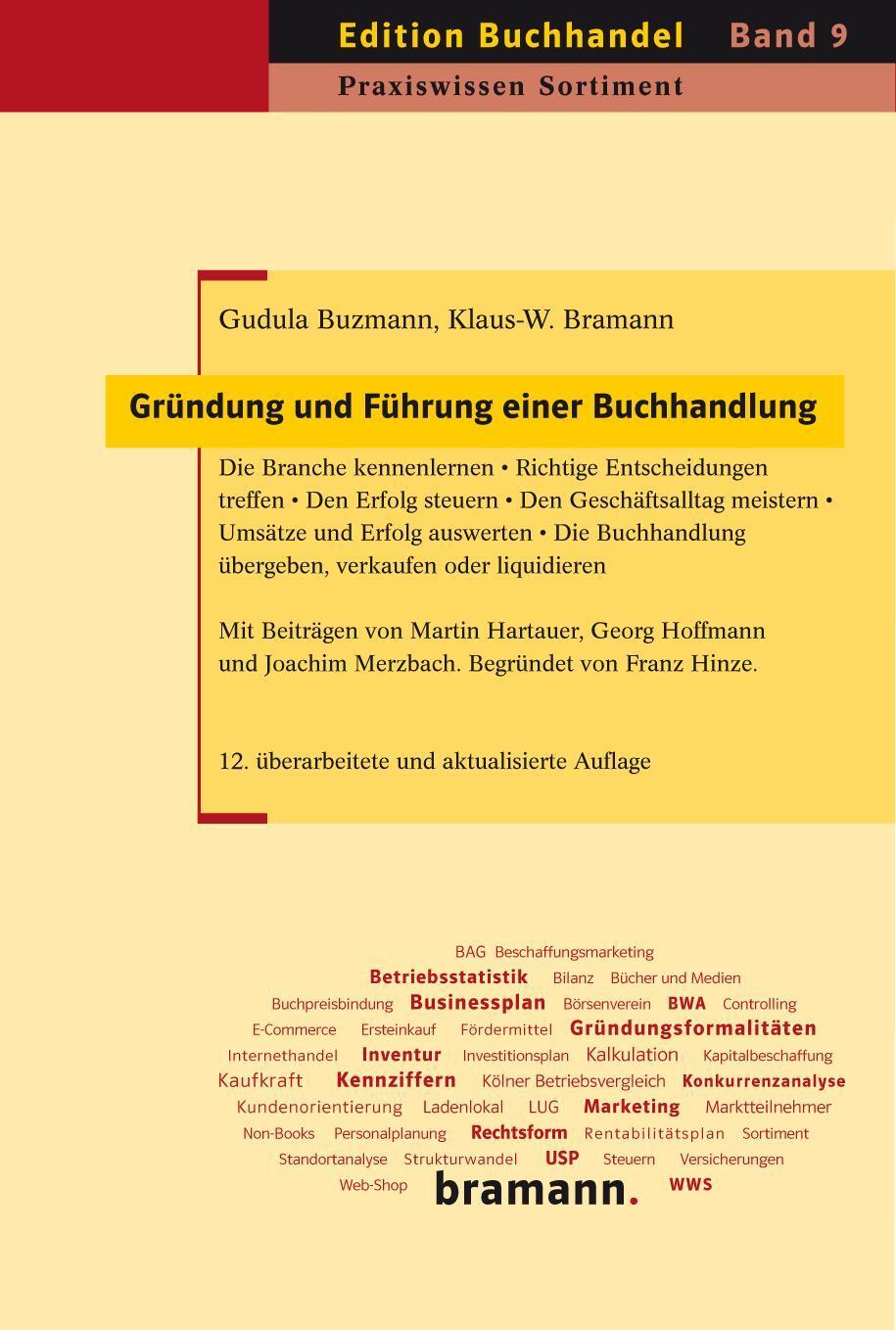 Thumbnail - Gründung Und Führung Einer Buchhandlung Gudula Buzmann