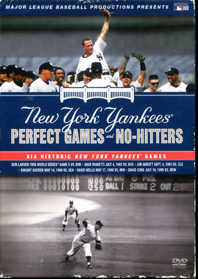 DVD6枚 NEW YORK YANKEES PERFECT GAMES MLB New York Yankees Perfect Games - No Hitters 6 disc DVD set | eBay