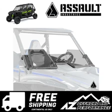 Assault Industries Polycarbonate Half Windshield for 2019-Up Honda Talon 1000