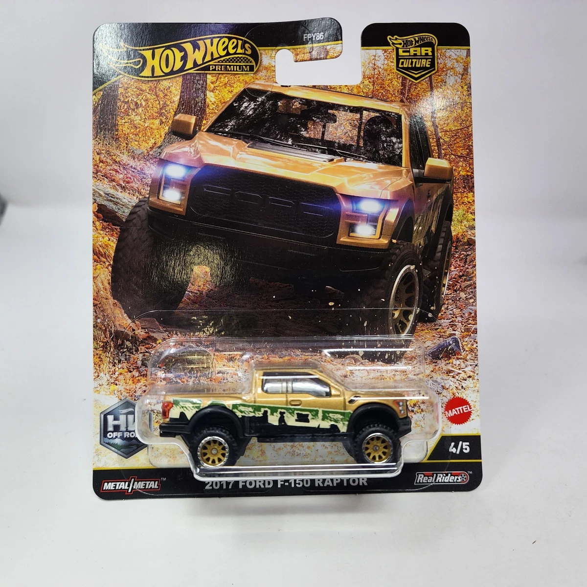 Hot Wheels Ford Raptor Contemporary Manufacture Diecast Cars