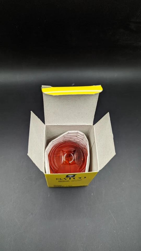 Satco S3836 10 Watt Transparent Amber 1-1/2 in. Dia. 120 Volt Candelabra Base - Image 3 of 4