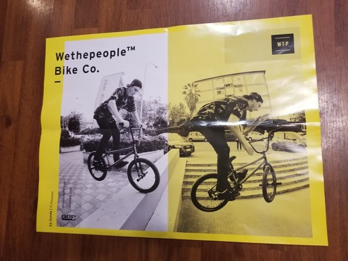 WTP We The People BMX Bikes Fold Out 