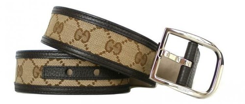 GUCCI Herren Ledergürtel und Guccissima Stoff braun 449716 KY9LN 214351 - Bild 1 von 1