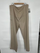 NWT Wonder Work Scrub Pants Unisex Sz 2XL Green Everyday Durable Stretch Comfort