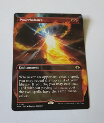 MtG Powerbalance (MH3-0335) Rare Full Art English MINT