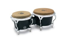 LP200XFBK Black Fiberglass Bongos, Comfort Cu...