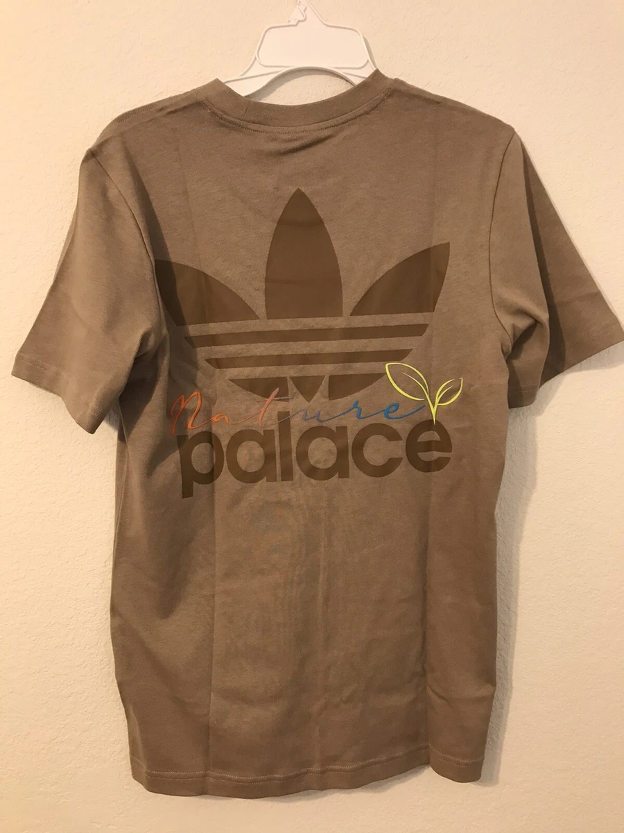 Palace x Adidas Nature Tee Blanch Cargo Tan Size XS Extra Small