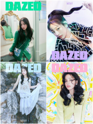 Dazed & Confused  2024 November NEWJEANS MINJI,SHINee Minho,Glencheck