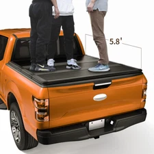 Hard 3-Fold Tonneau Cover for 07-22 Chevy Silverado GMC Sierra 5.8 FT Truck Bed
