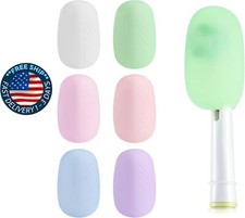 6 paquetes de fundas para cepillos de dientes, fundas de silicona de dientes