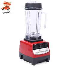 Professional Blender Commercial Blender Smoothie Maker 2HP Heavy Duty High Speed
