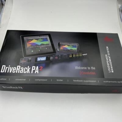 #ad #ad dbx DriveRack PA2 Complete Loudspeaker Management System PA2 US Delivery Fast $190.00