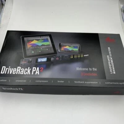 KUBLAIKI dbx DriveRack PA2 Complete Loudspeaker Management System-PA2 US Delivery Fast