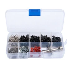 270Pcs Repair Tool and Screw Box Set for 1/10 RC Car HSP   Axial SCX10