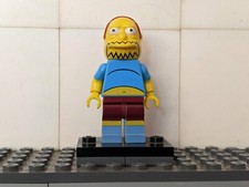 Lego The Simpsons Series 2 Comic Book Guy Minifigure Ok Condition
