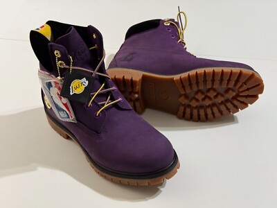 Timberland x NBA Los Angeles Lakers 6-Inch Premium Boots US 9