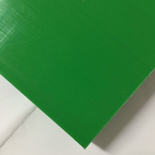Foglio di plastica HDPE (polietilene ad alta densità) 2" x 4" x 6" colore verde - Foto 1 di 3
