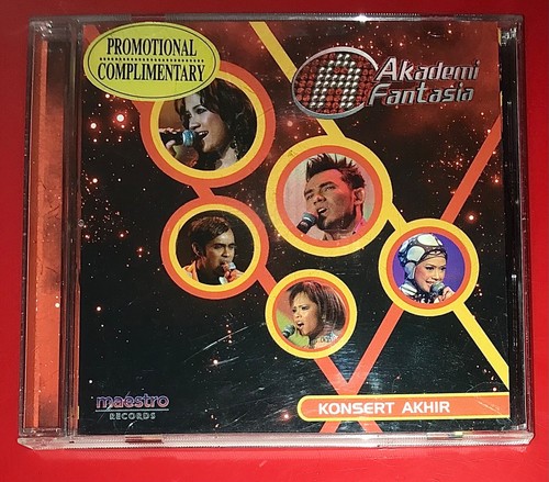 AF AKADEMI FANTASIA KONSERT AKHIR PROMO CD - Picture 1 of 3