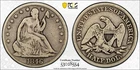 1846  PCGS VG-10 Tall Date Seated Liberty Half Dollar