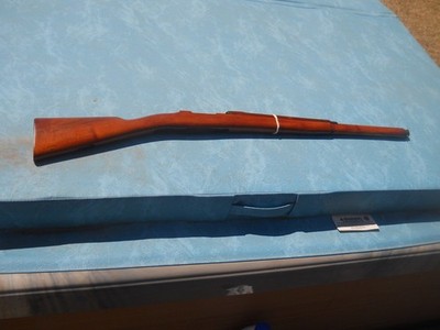 spanish 1893 mauser rifle 7mm  complete wood stock w handguard mexican 1910
