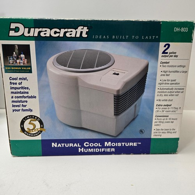 #ad #ad Duracraft DH 803 2 Gallon Natural Moisture Evaporative Humidifier Tested $44.95