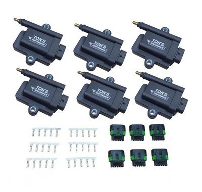 (6) New IGBT IGN1A High Output IGBT Inductive Smart Ignition Coil LS LS1