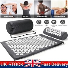 Acupressure Shakti Massage Mat & Pillow Set With Travel Bag - Releasing Pain UK