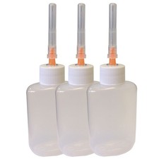 Applicator Bottle with Stainless Steel Needle - 3 Pack  For Weld-on-3 and Weld