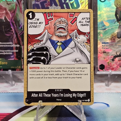 #ad After All These Years I#x27;m Losing My Edge OP11 097 UC A Fist of Divine Speed $1.98