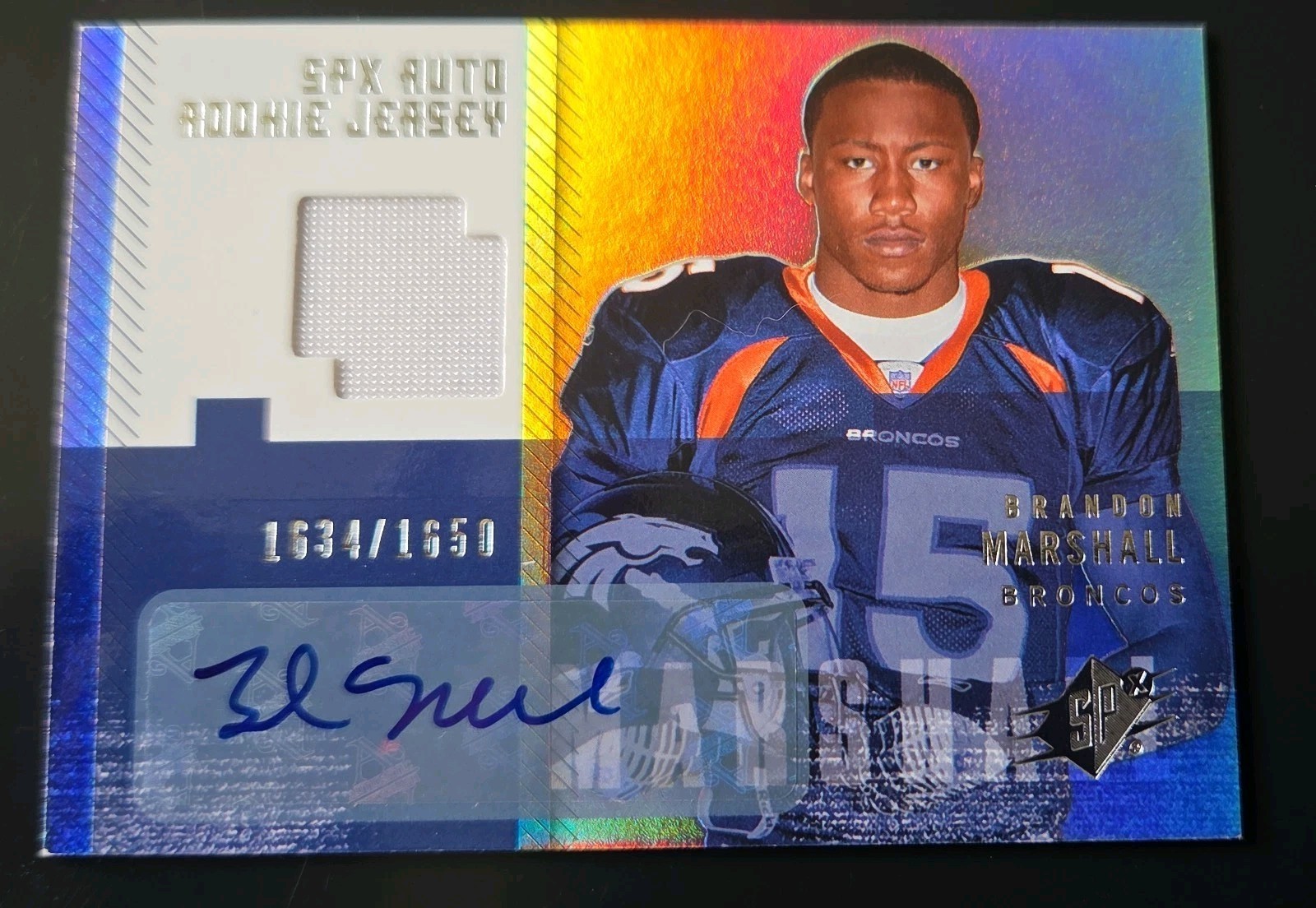 Brandon Marshall Spx #208 Autograph