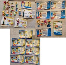 Monoblocs Kinder allemands lot B (Strand-Nasen, Simpson) avec figurine u-tag 200