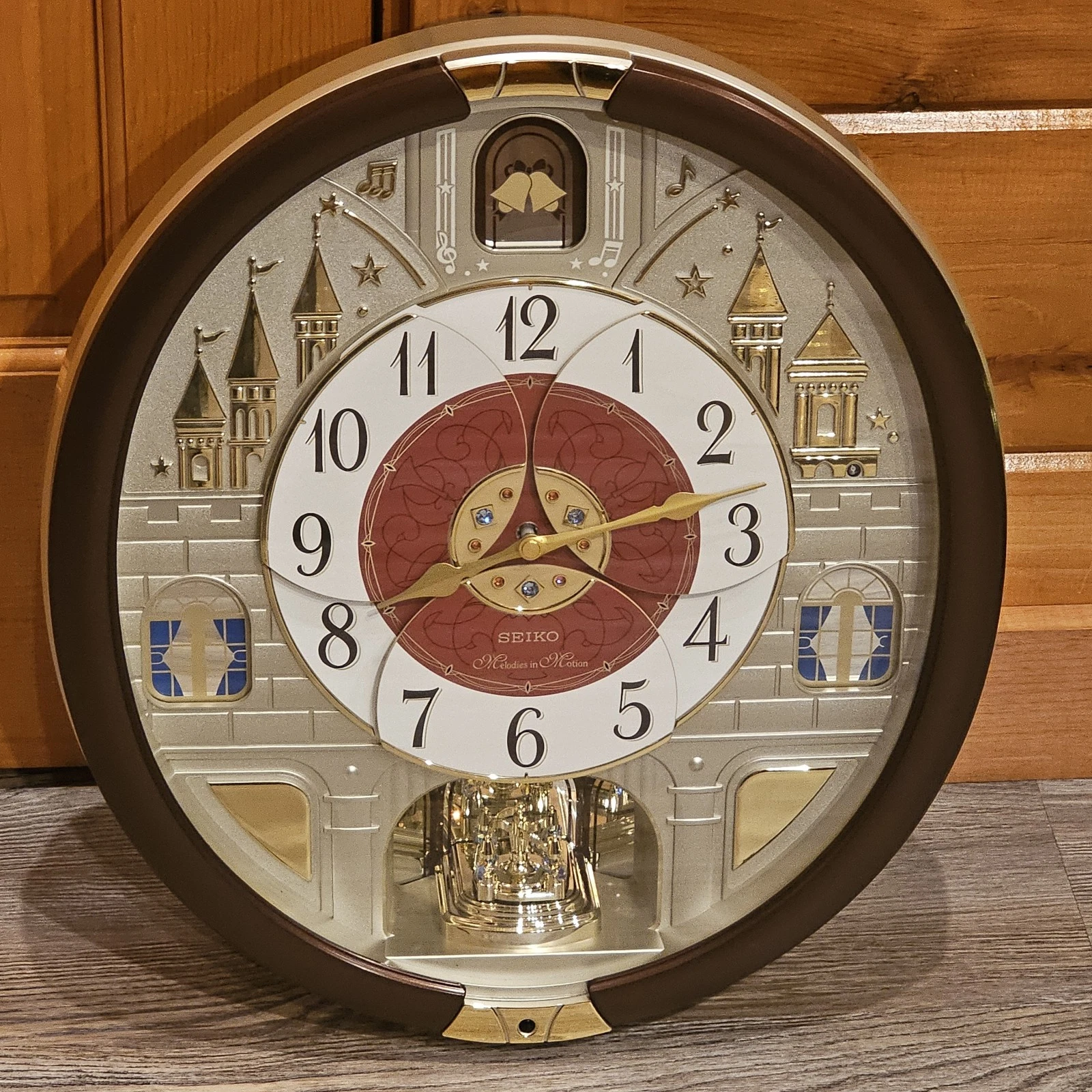 Seiko Melodies in Motion Clock Special Collector’s Edition 24 Melodies Swarovski