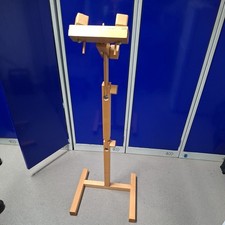 Embroidery Frame Holder, Cross Stitch Stand, Height Adjustable, Practical Wooden