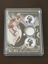 2020-21 Panini Noir Shai Gilgeous-Alexander Newsreels Jerseys GWP 70/75