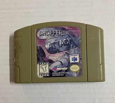 Chopper Attack Nintendo 64 ( N64 ) Game Cartridge 