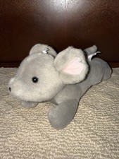 Aurora Gray Mouse Plush Stuffed Animal NWOT New