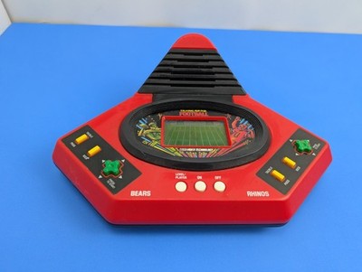 Vintage 1987 VTech Electronic Talking Football Handheld Game Tested Working