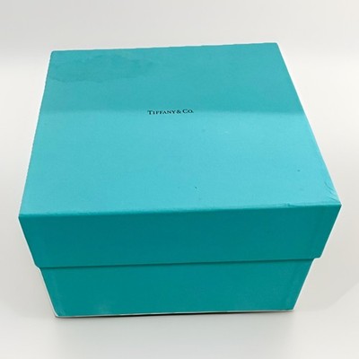 TIFFANY & CO. Authentic Empty Gift Storage Box Large Storage 10.25 SqX6.25 *READ
