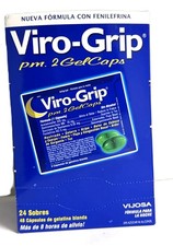 VIRO GRIP PM NOCHE Gelcaps 48 Vijosa VIROGRIP PM NIGHT 48 CAPSULES free shipping